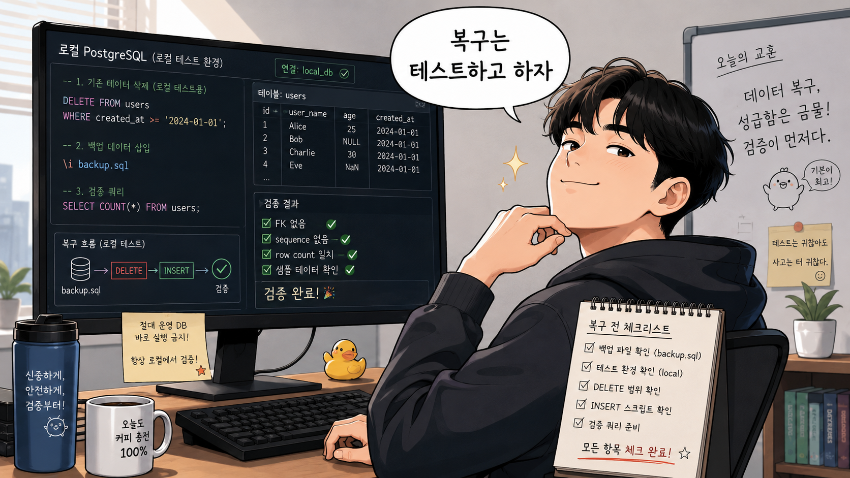 회사 DB 한 테이블 전체를 Update 해버렸다? 설명 이미지 3