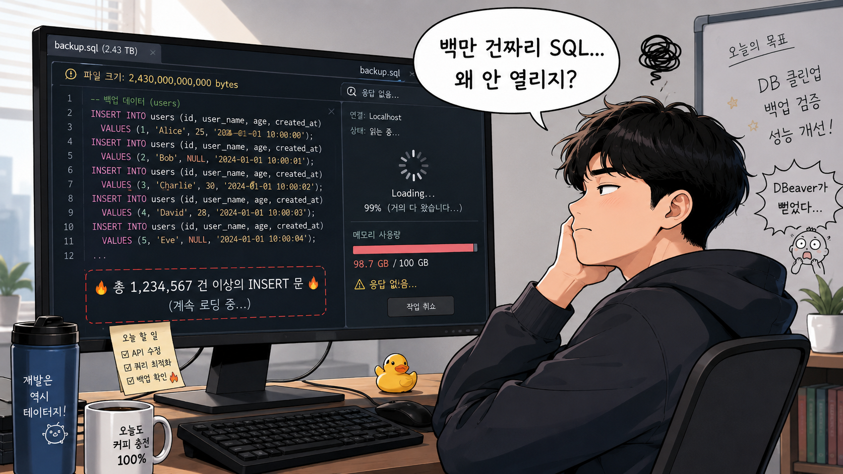 회사 DB 한 테이블 전체를 Update 해버렸다? 설명 이미지 4